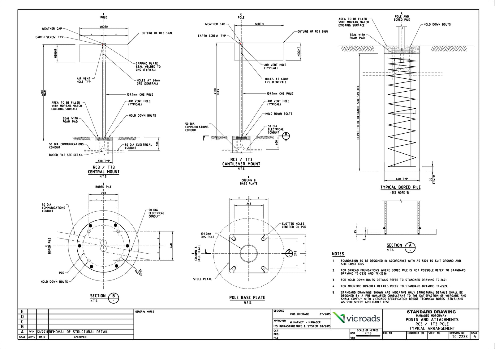 mcc standard drawings