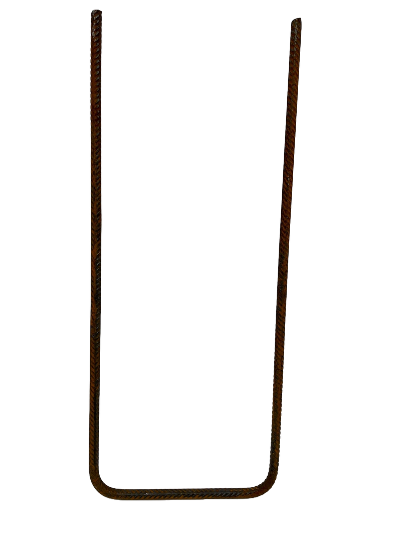 'U' shape N12 deformed bar 600x250x600