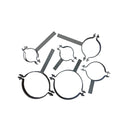 Galvanised Clamps 100mm with Extended Handle