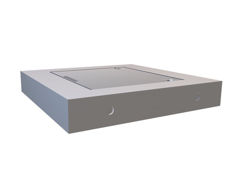 Encased Heelguard Grate